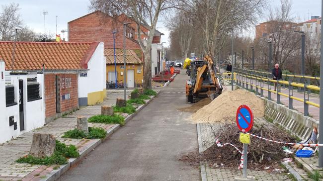 Barrio España está lleno de topónimos de la Península Ibérica. Pero hay uno que no está en este barrio.