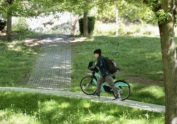El nuevo carril bici de Parquesol: pendiente media del 6% y cuestas más pronunciadas que el Tourmalet