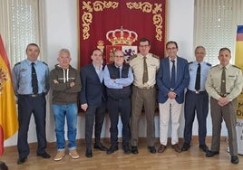 Integrantes del jurado del concurso de 'Cartas a un militar español'.