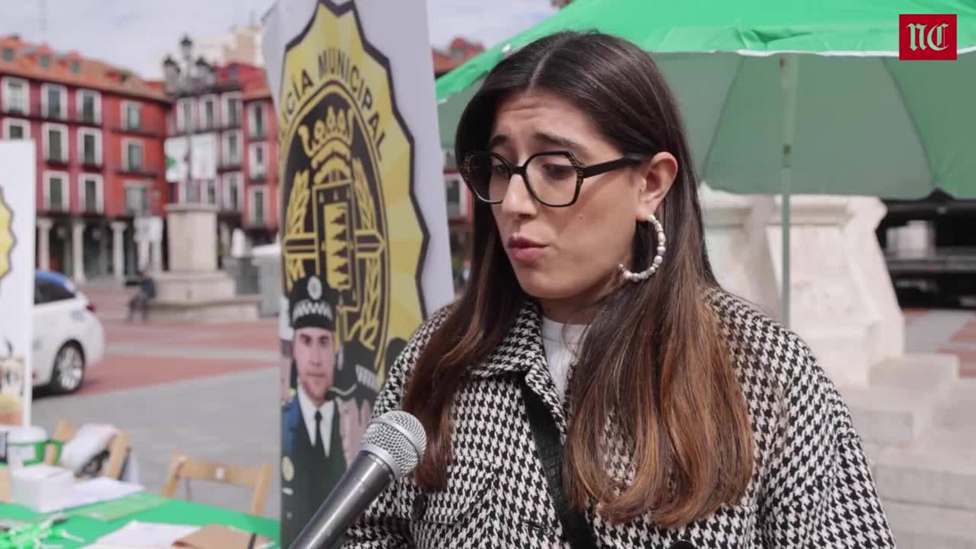 Así fue la jornada de cuestación de la AECC en Valladolid