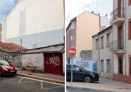 Edificios okupados en las calles Córdoba y Argales.