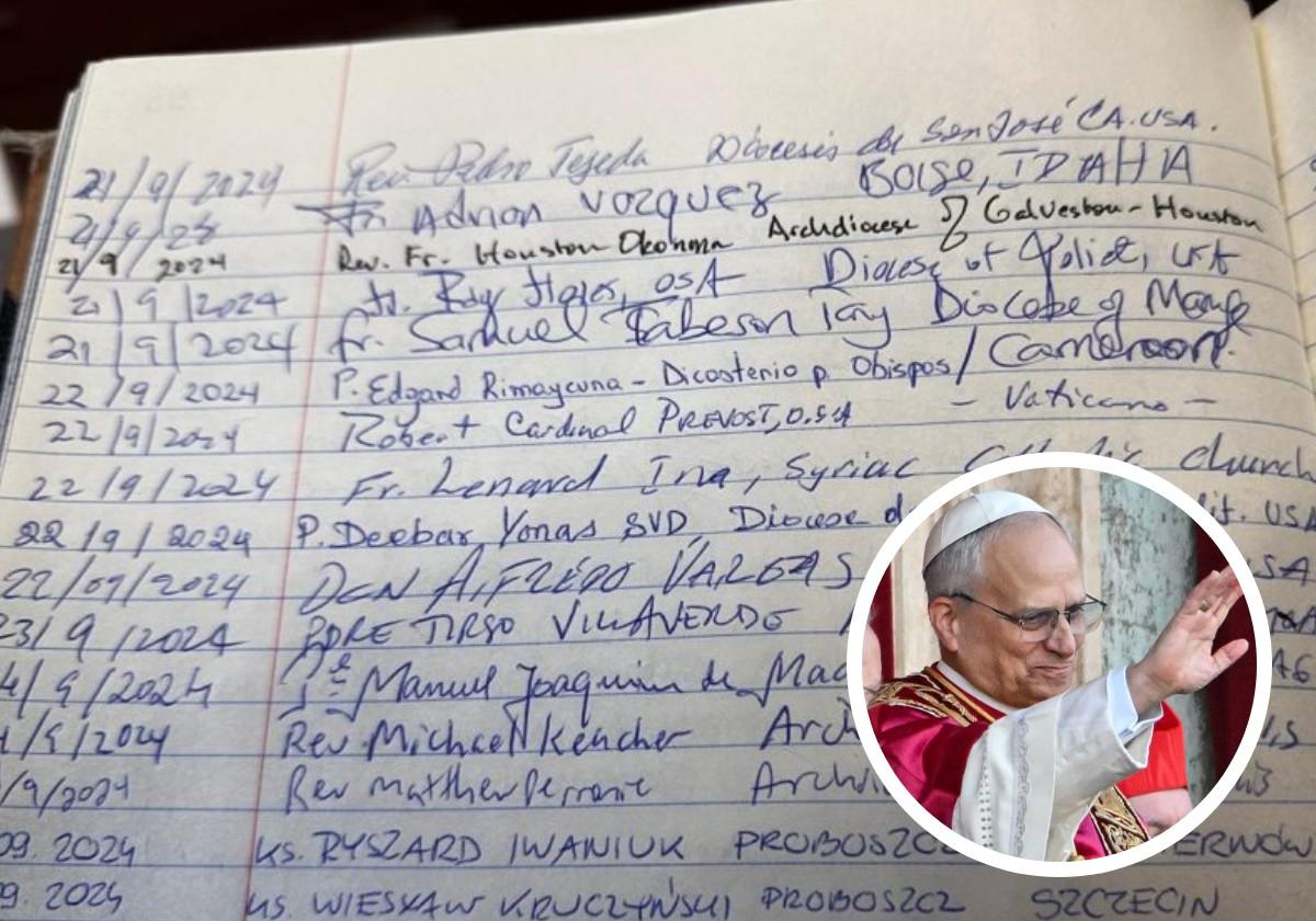 El nuevo papa León XIV visitó Ávila en septiembre y acompañó a un grupo de peregrinos