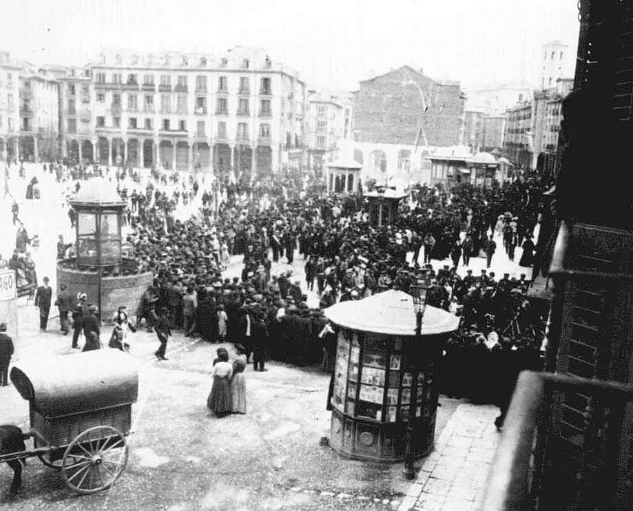 La Plaza Mayor en 1904
