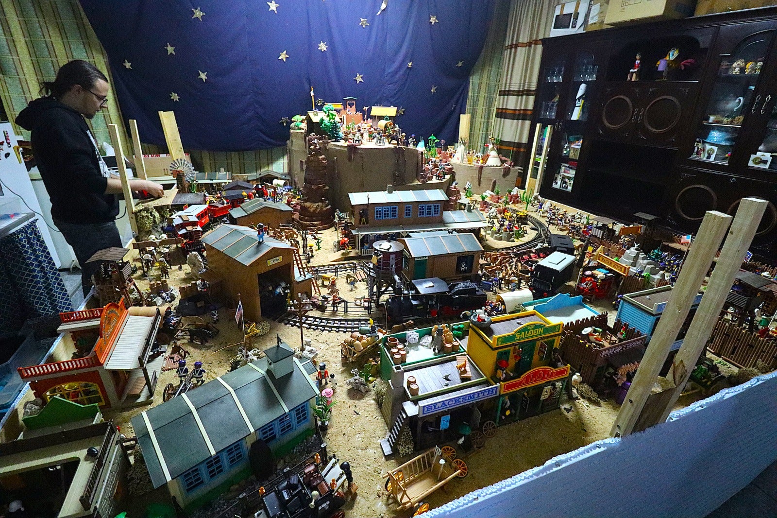 El universo del wéstern llega a Rioseco en forma de Playmobil
