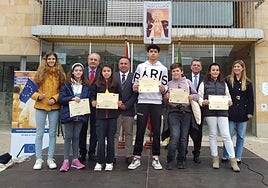 Celebración del Día de Europa en Pedrajas de San Esteban.