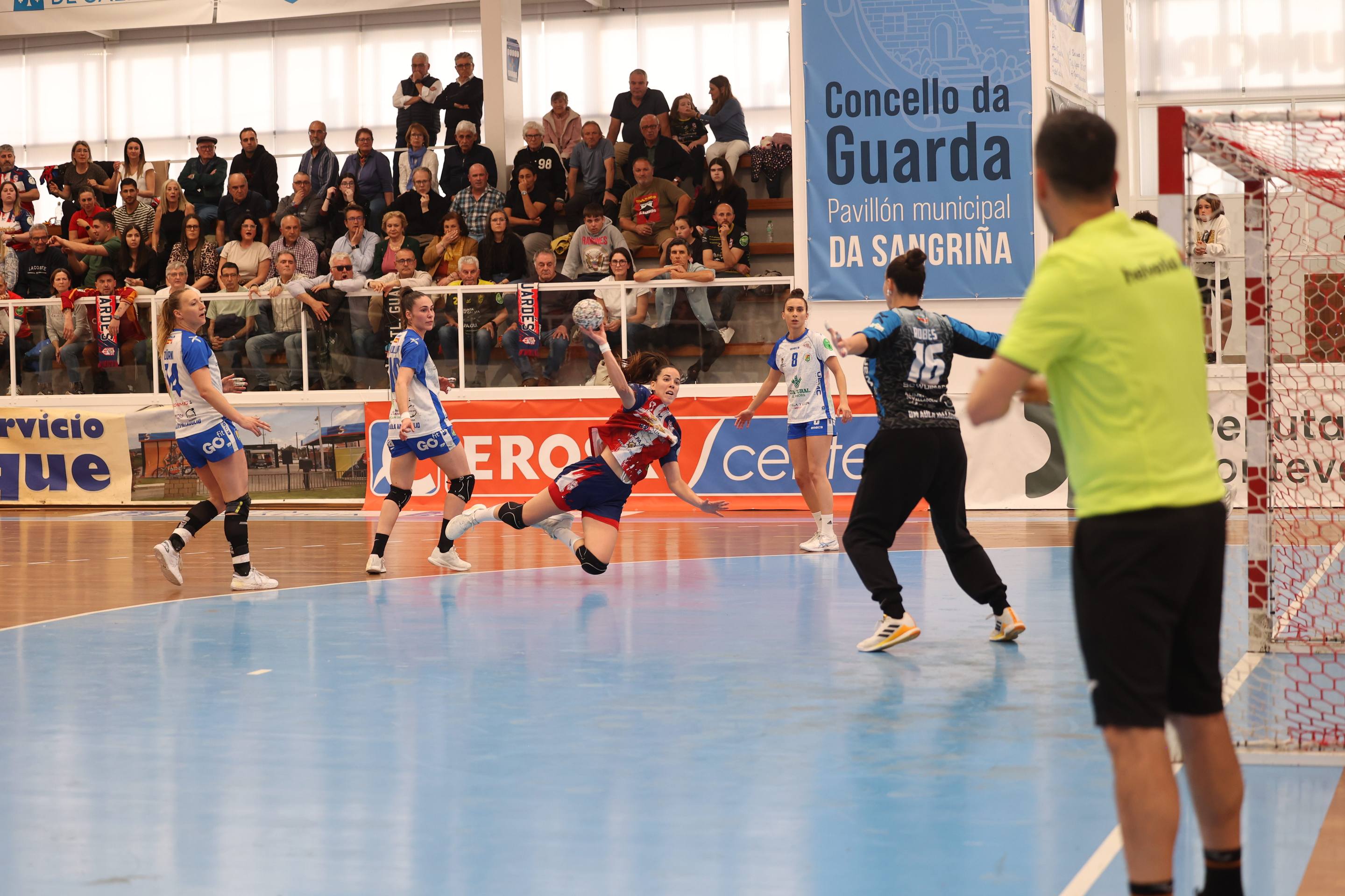 La derrota del Aula ante el Atlético Guardés, en imágenes