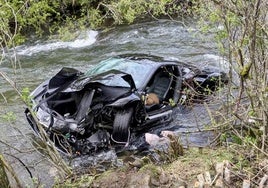 Carretera en la que tuvo lugar el accidente.
