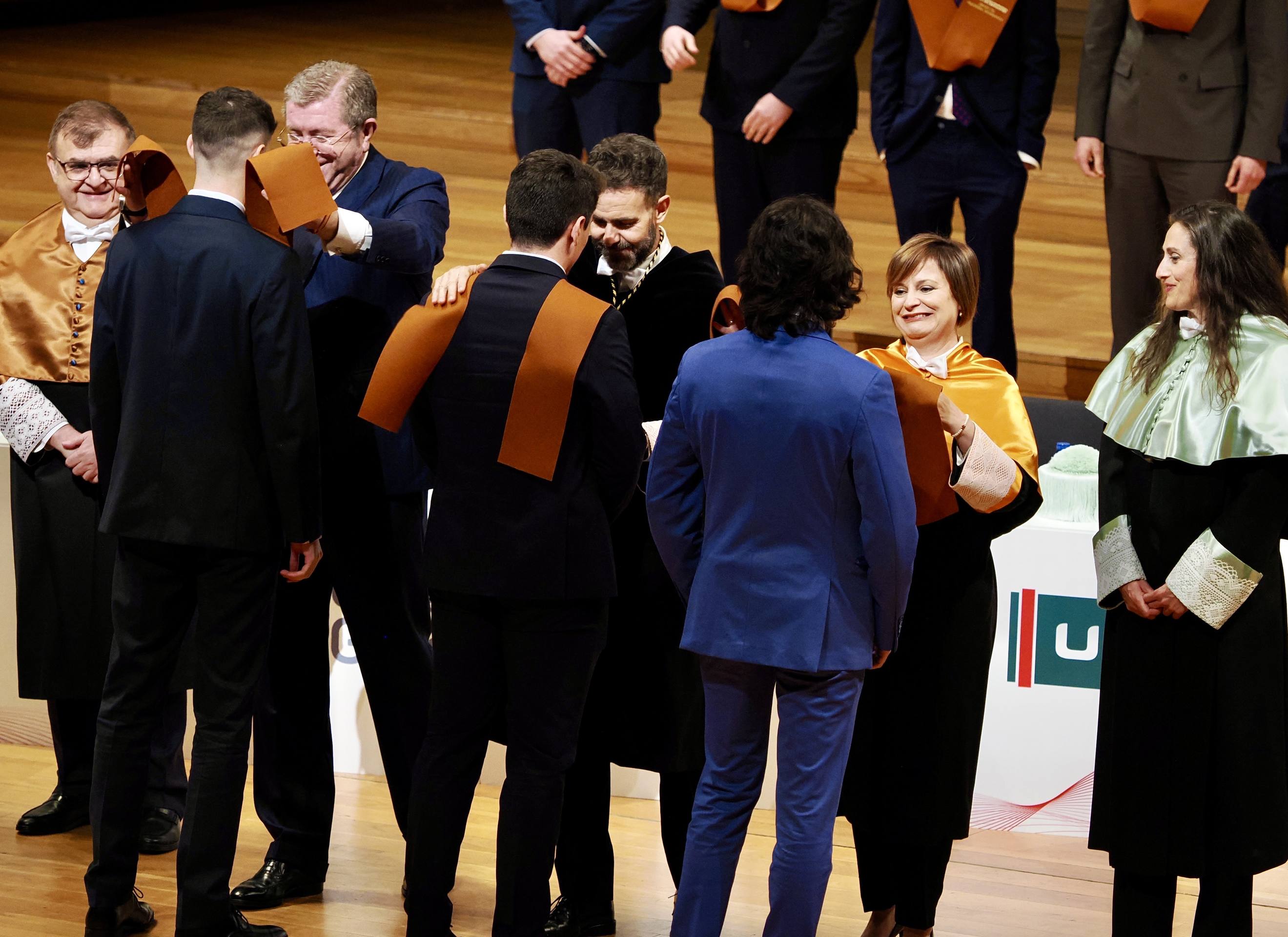 La graduación de los estudiantes de la UEMC, en imágenes