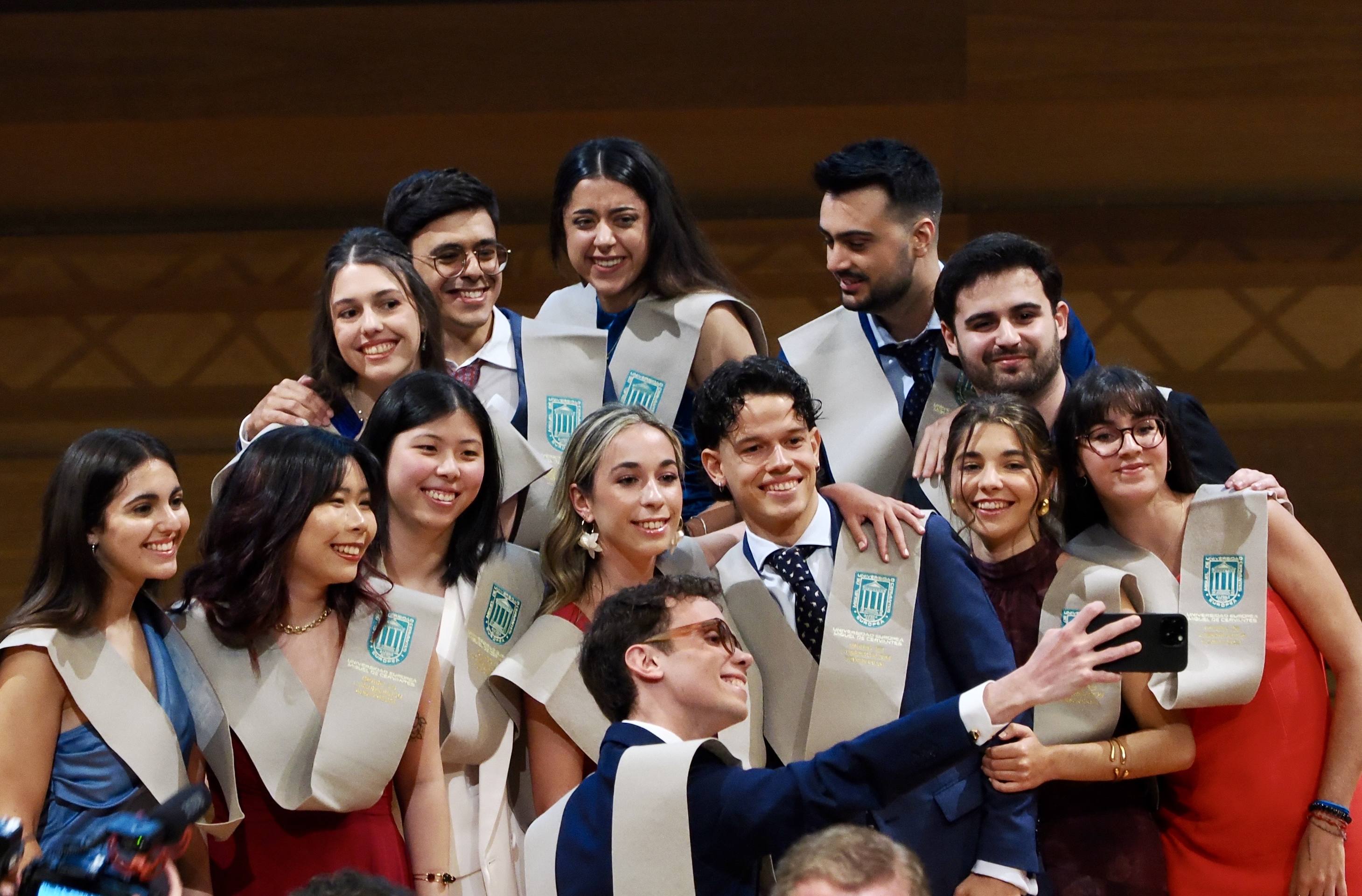 La graduación de los estudiantes de la UEMC, en imágenes