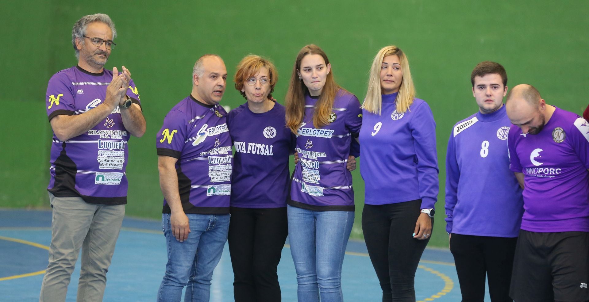 El sentido homenaje a Jonatan Rubio, en imágenes