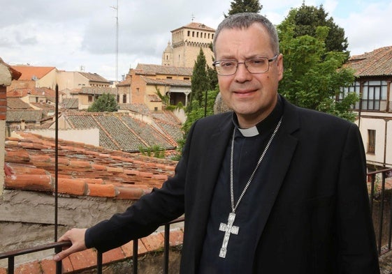El obispo de Segovia, Jesús Vidal.