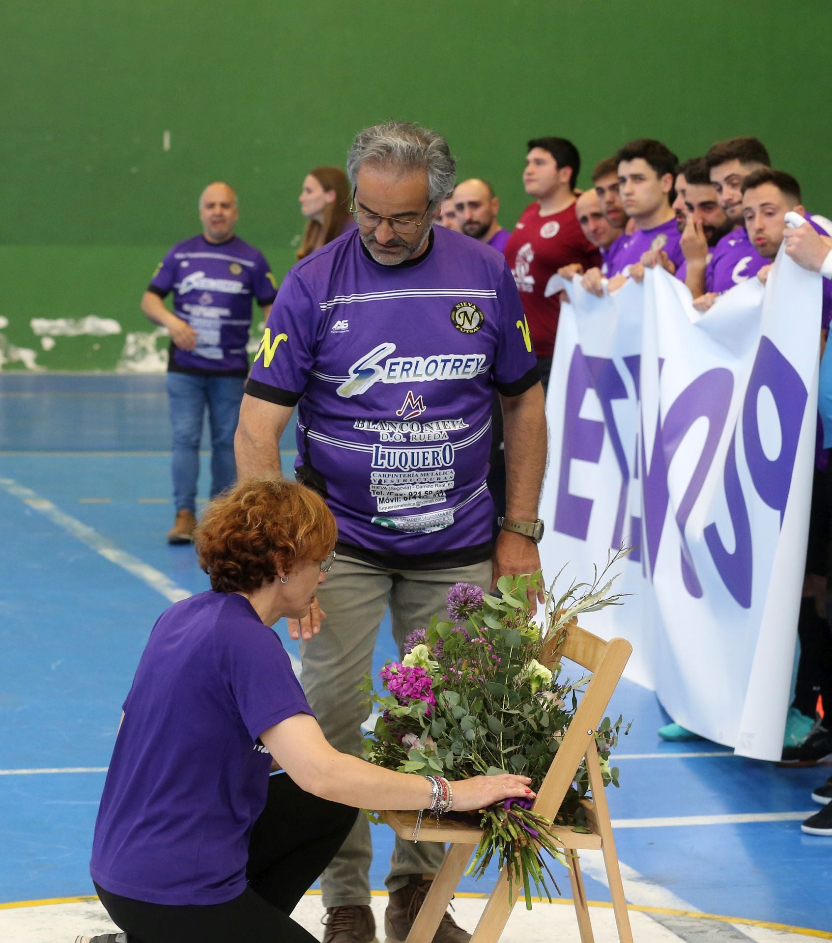 El sentido homenaje a Jonatan Rubio, en imágenes