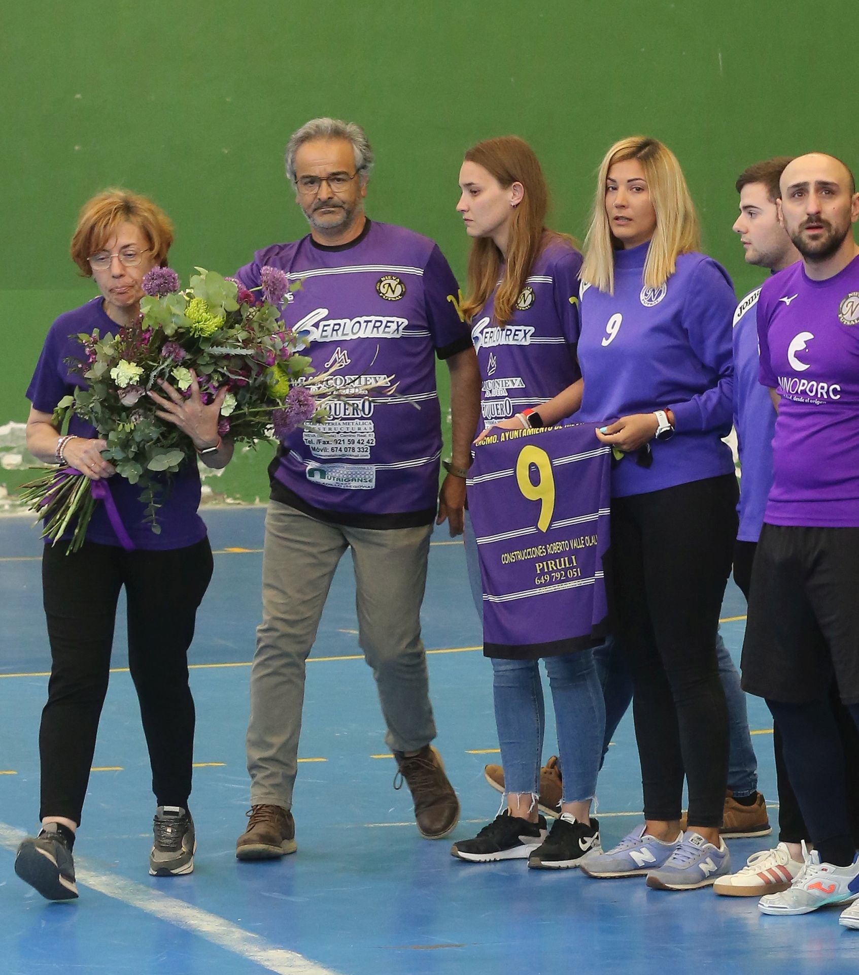 El sentido homenaje a Jonatan Rubio, en imágenes