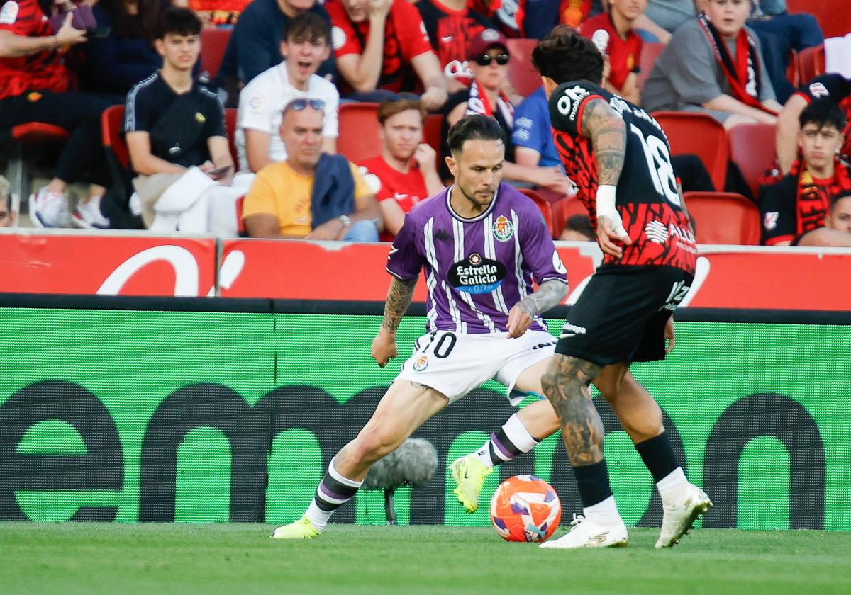 La derrota del Real Valladolid en Mallorca, en imágenes