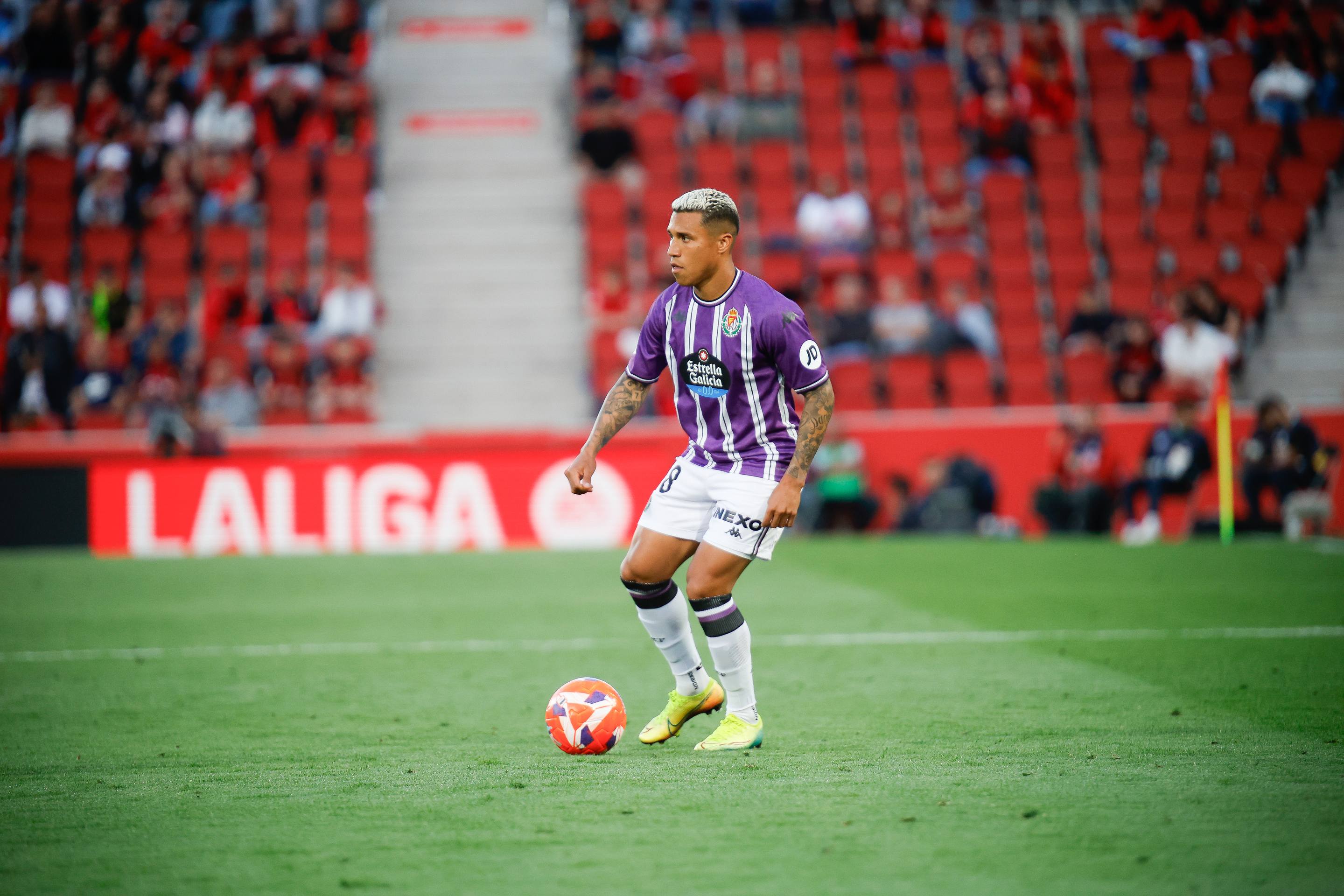 La derrota del Real Valladolid en Mallorca, en imágenes