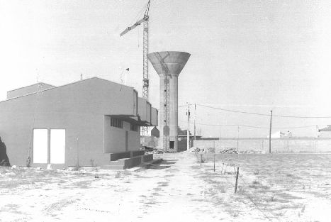 Pozo de agua. Abril de 1985.