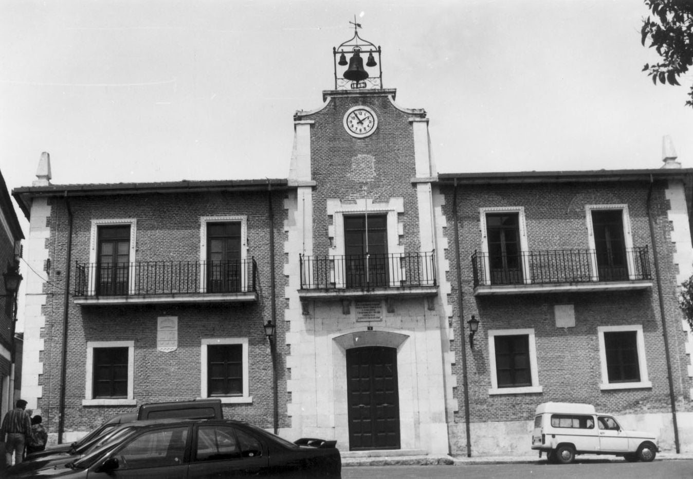 Imagen antigua del Ayuntamiento.