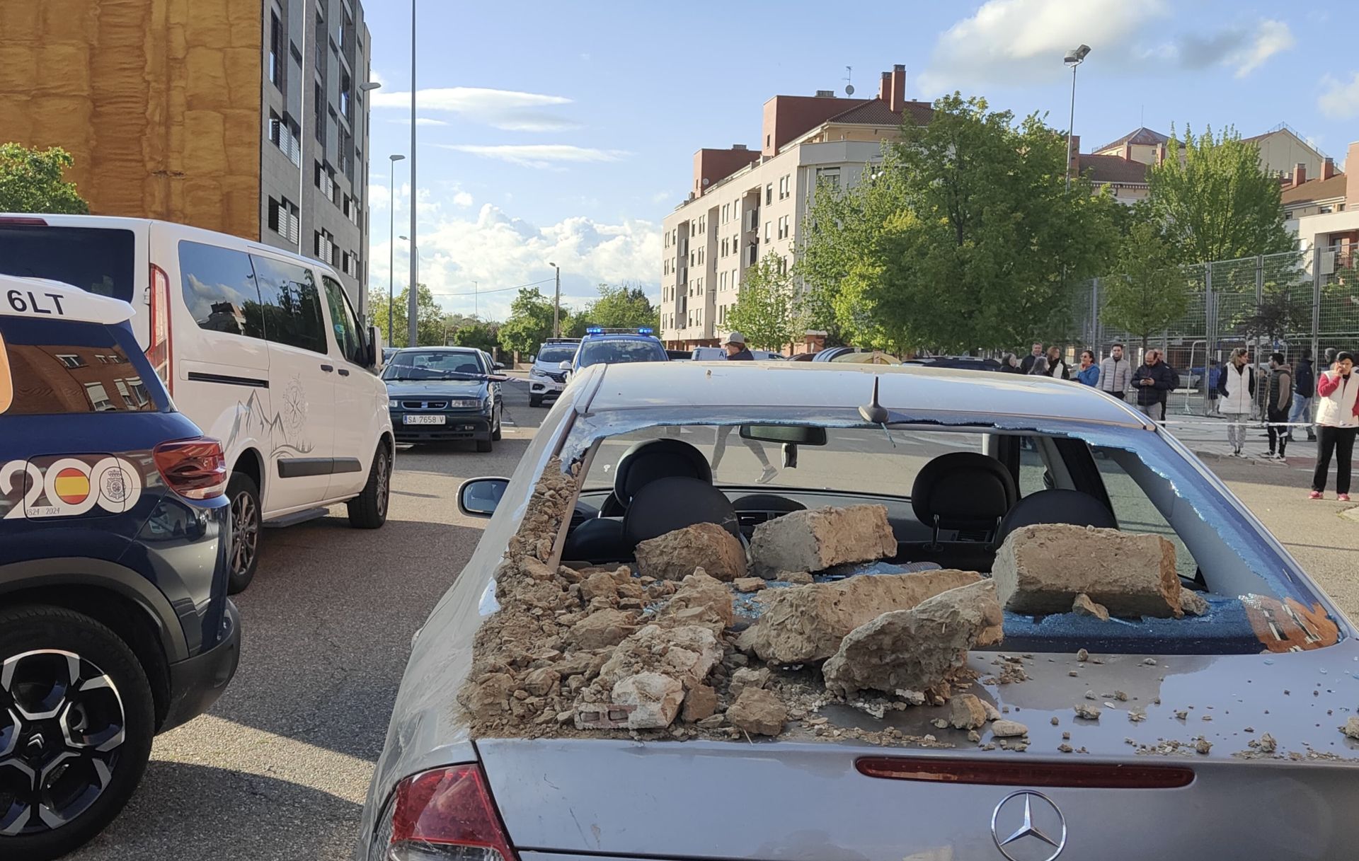 Derrumbe de una vivienda en San Antonio