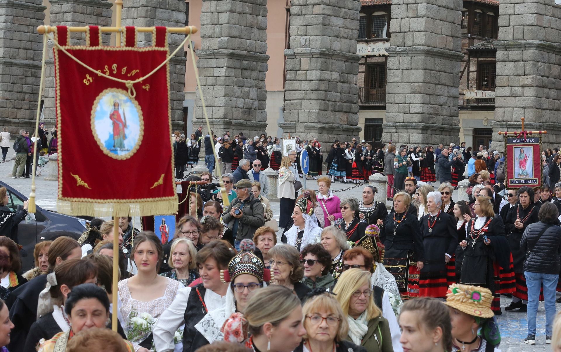 La romería de las aguederas de la provincia, en imágenes