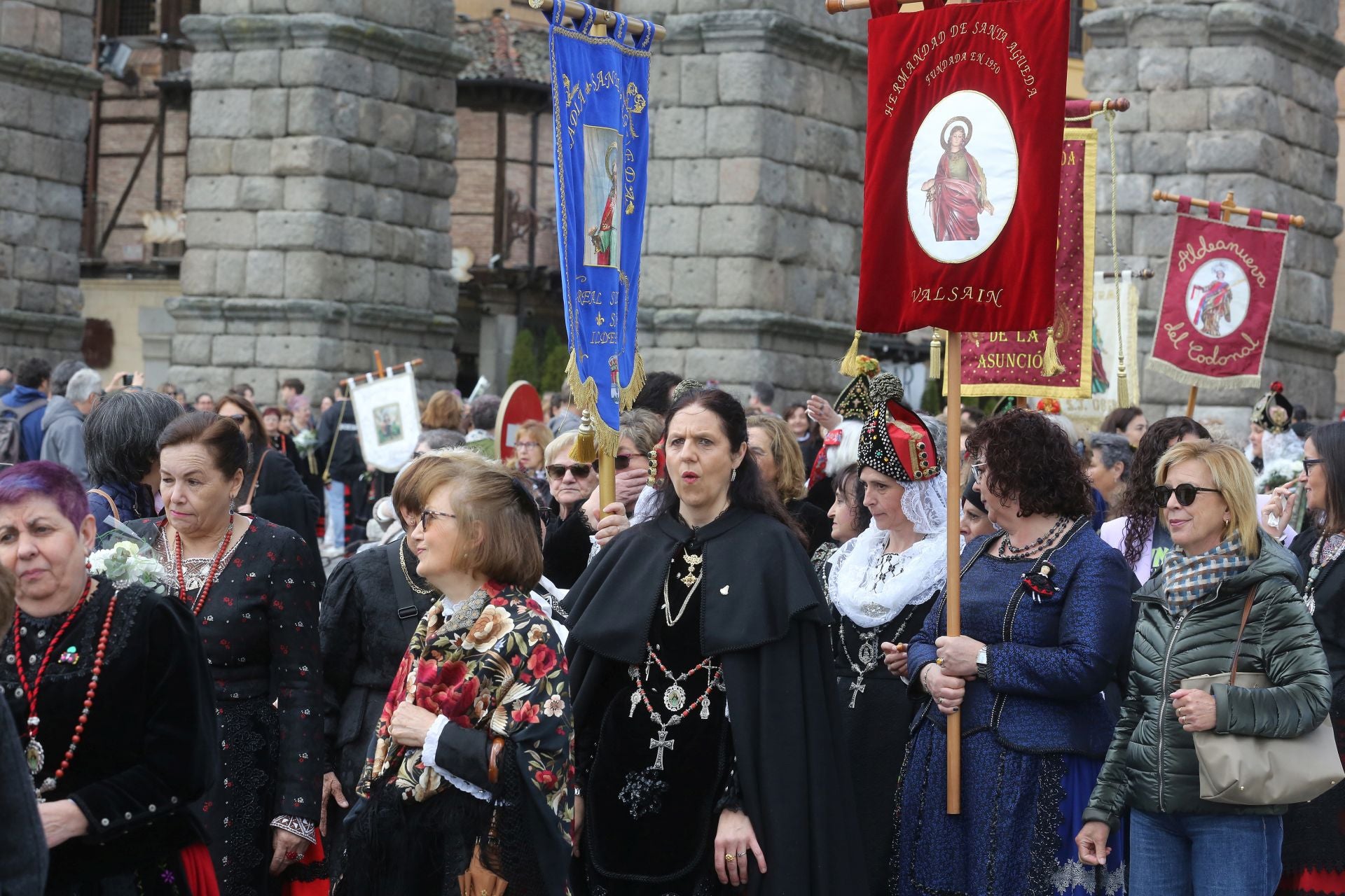 La romería de las aguederas de la provincia, en imágenes
