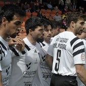 Jugadores de la Segoviana celebran un gol esta temporada.