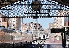 Imagen de archivo de la estación de tren Valladolid-Campo Grande.