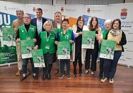 Presentación de la III Marcha contra el cáncer en Laguna de Duero.