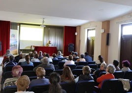 Auditorio del Centro Cultural San Martín, durante la jornada de este martes.