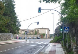 Avenida de Cervera de Aguilar, donde tuvo lugar el atropello.