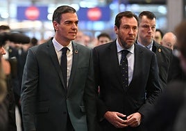 Pedro Sánchez y Óscar Puente.