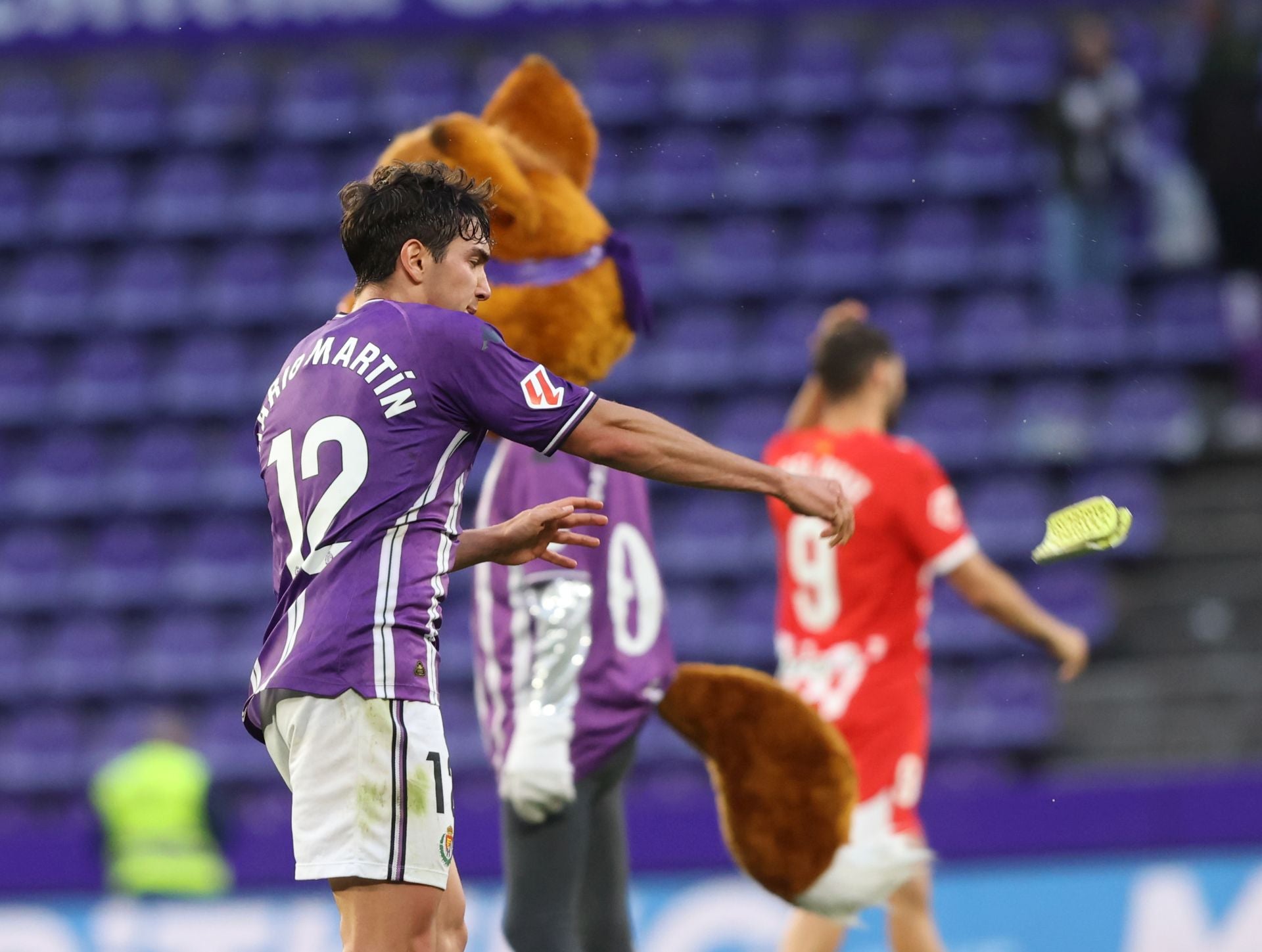 La derrota del Real Valladolid ante el Girona, en imágenes