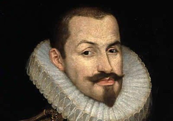 Retrato de Francisco de Sandoval y Rojas, Duque de Lerma (nacido en Tordesillas, 1553, y fallecido en Valladolid 1625).