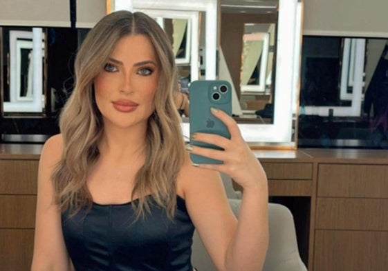 Amanda Borges, en una de sus publicaciones en redes.