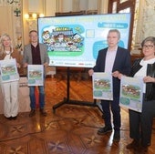 Presentación, este miércoles en el Ayuntamiento de Valladolid, de la campaña 'Tu kiosco siempre cerca'.