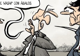La viñeta de Sansón: 'Sánchez al descubierto'