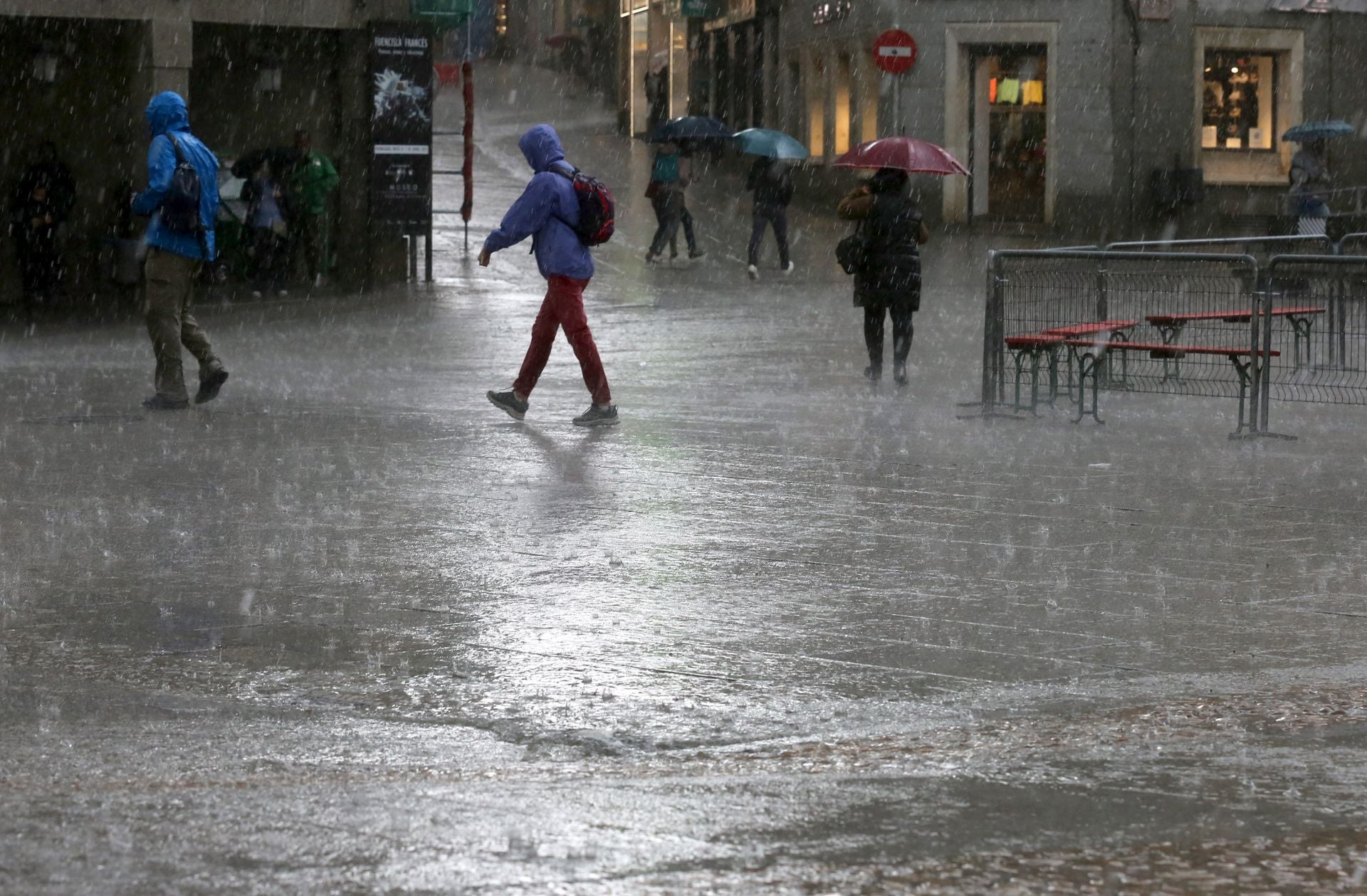 Fotos de la tormenta de este miércoles en Segovia