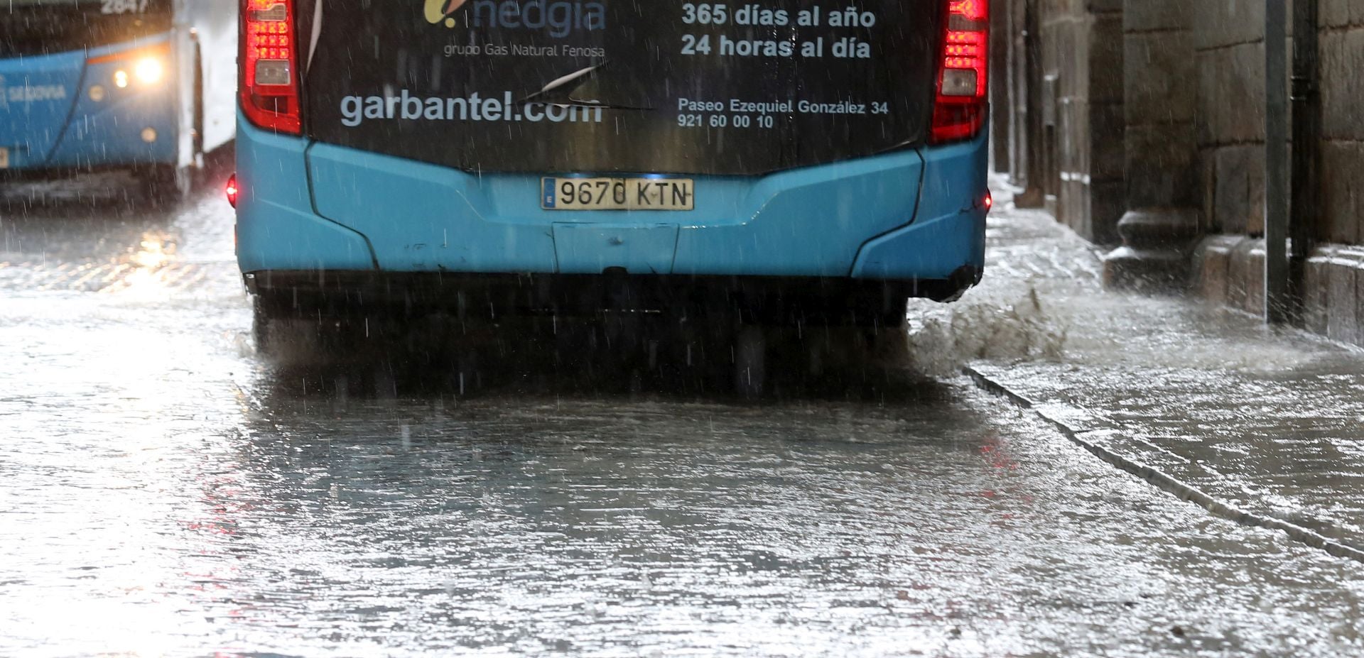 Fotos de la tormenta de este miércoles en Segovia