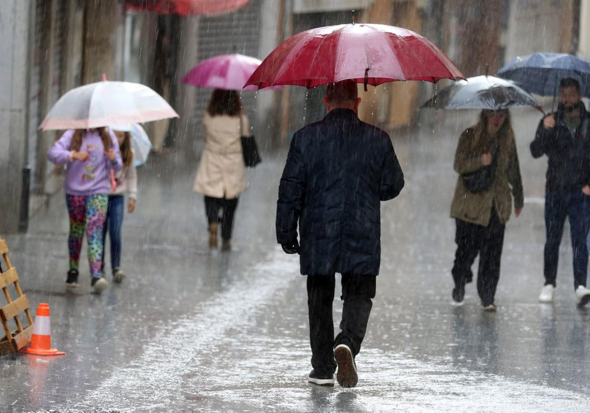 Fotos de la tormenta de este miércoles en Segovia