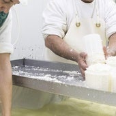 Elaboración de queso.