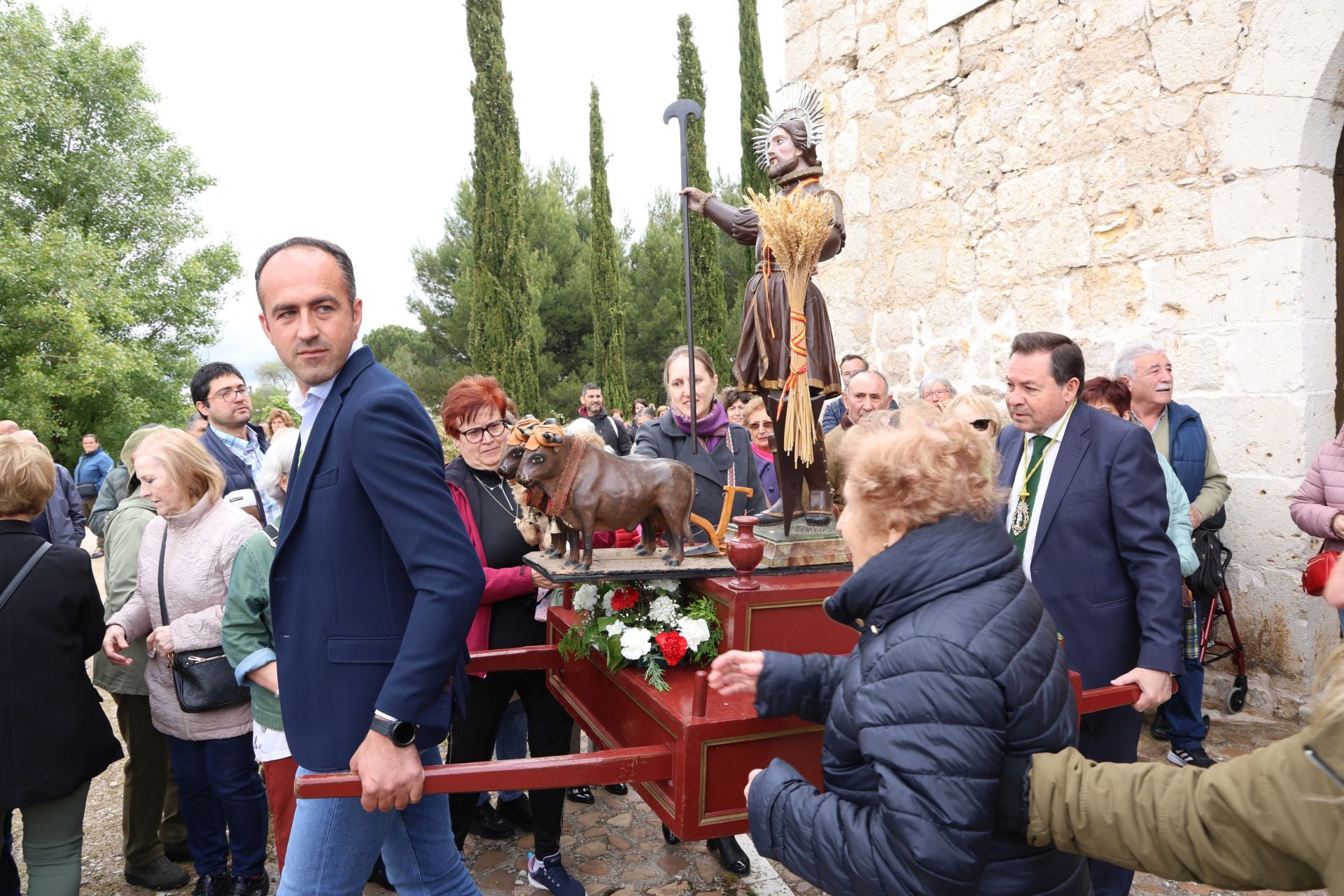 La procesión de San Isidro, en imágenes