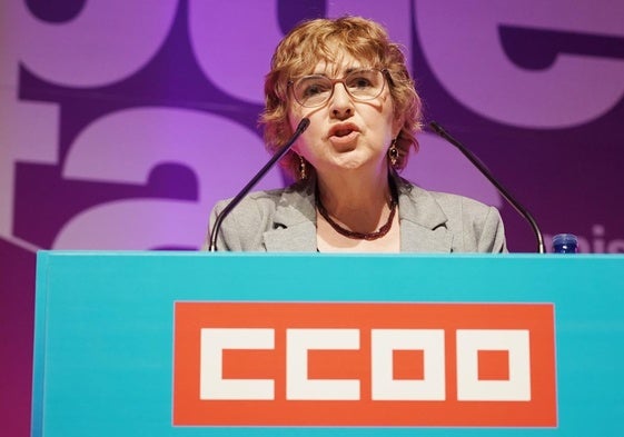 Ana Fernández de los Muros, elegida nueva secretaria autonómica de CCOO en el 13º Congreso del sindicato celebrado en Valladolid.