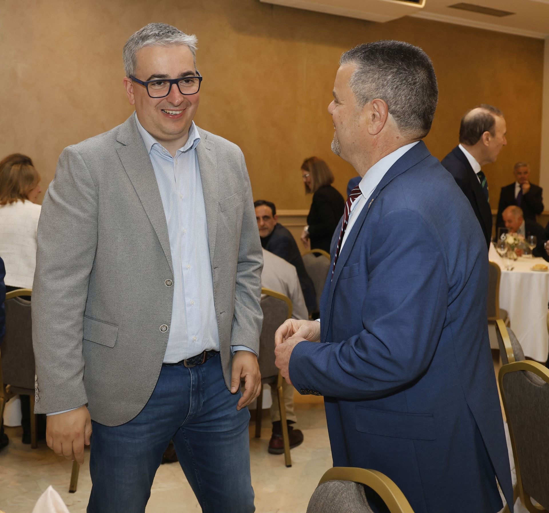 Comida de despedida al jefe de la Comandancia en Palencia