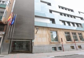 Sede judicial en el antiguo inmueble del Banco de España.
