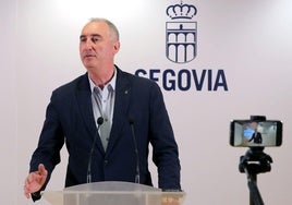 José Mazarías, en rueda de prensa.
