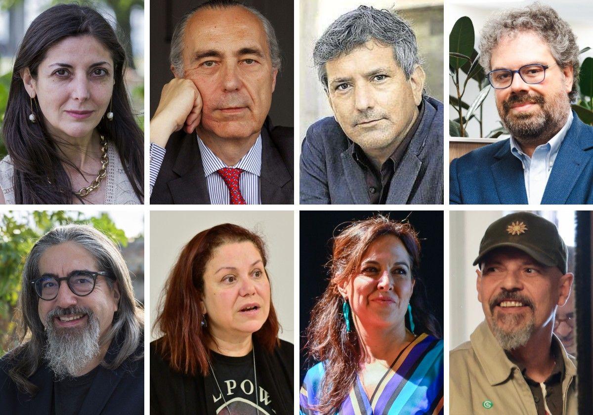Del Molino, Espido Freire, García Jambrina, De Cuenca, Roncagliolo y Mara Torres, en la Feria del Libro
