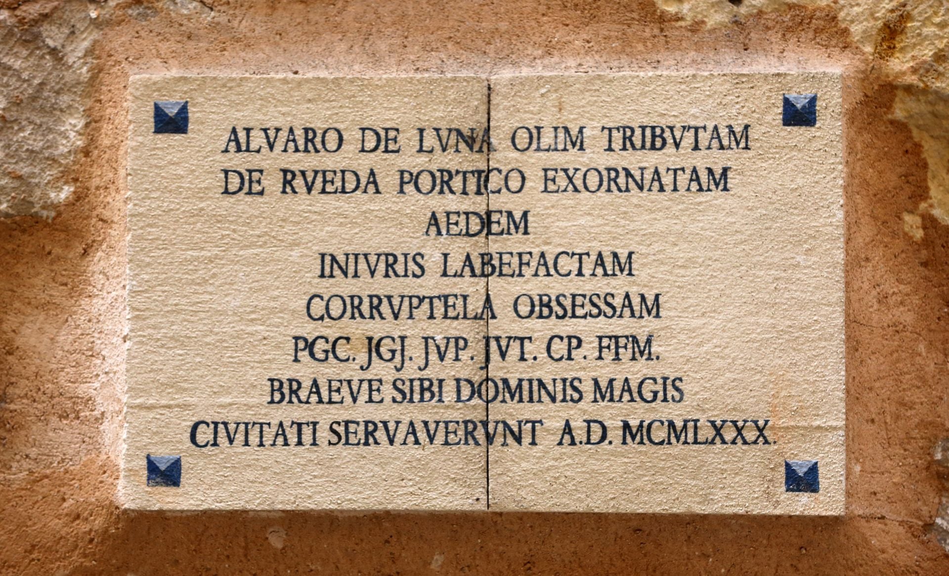Itinerario gráfico por las placas conmemorativas de Segovia