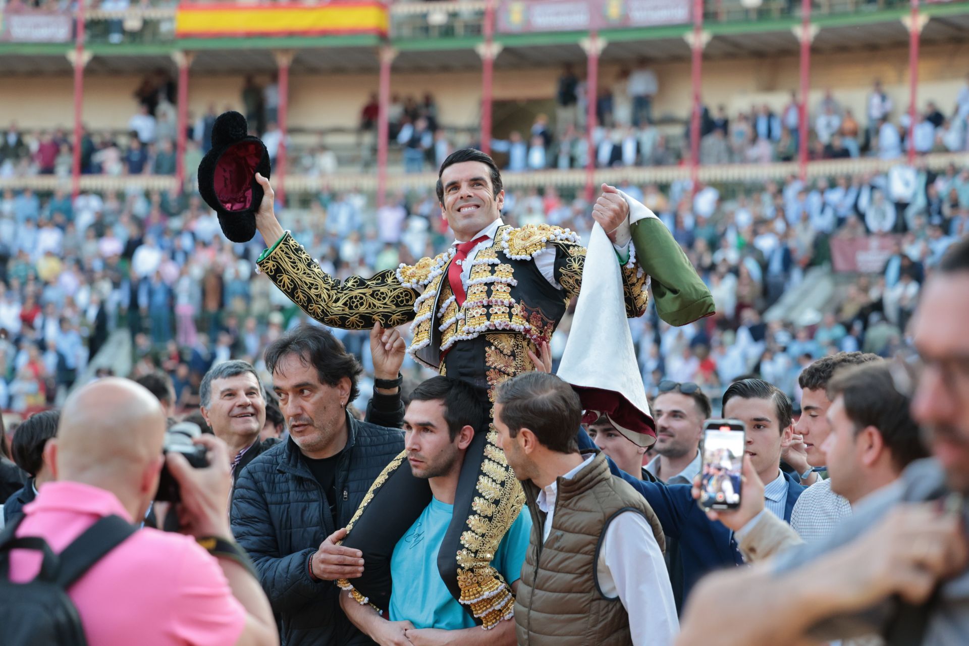 Las imágenes de la corrida de toros en Valladolid