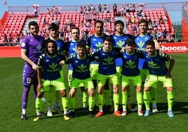 Once con el que saltó el Atlético Tordesillas a Anduva.