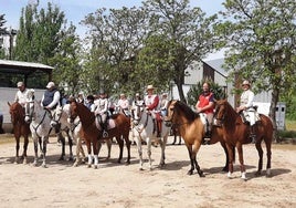 Romería flamenca Villa de los Siete Sietes de Olmedo.
