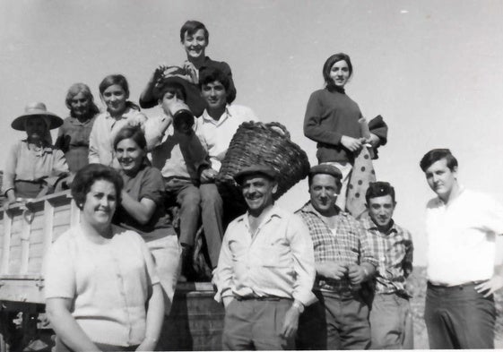 Miembros de la cooperativa en la década de los 70.